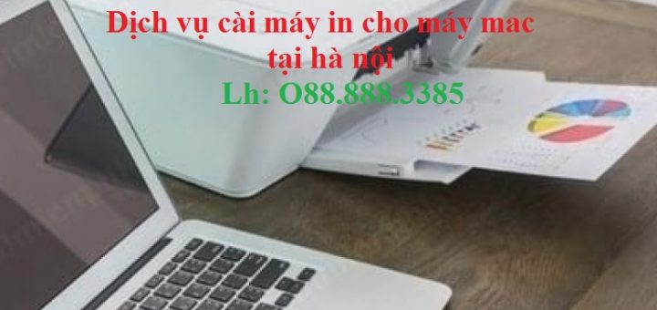 dịch vụ cài máy in canon cho mac