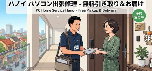 computer repair for japanese in hanoi