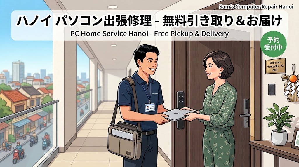 computer repair for japanese in hanoi