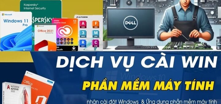 dịch vụ cài đặt phần mềm máy tính văn phòng tại hà nội