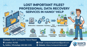 Lost Important Files Professional Data Recovery Services in Hanoi Can Help