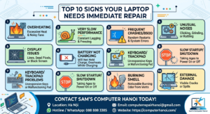 Top 10 Signs Your Laptop Needs Immediate Repair