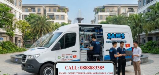 Computer & Laptop Repair in Embassy Garden Urban Area, Tay Ho, Hanoi