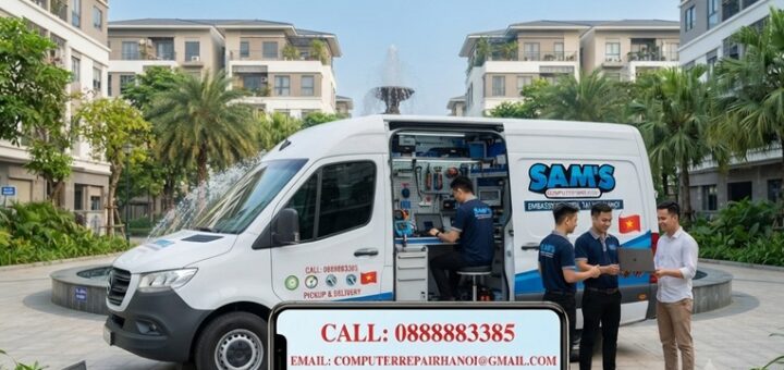 Computer & Laptop Repair in Embassy Garden Urban Area, Tay Ho, Hanoi