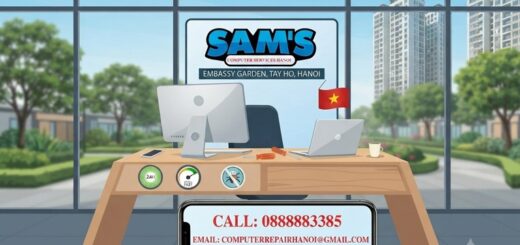 Computer & Laptop Repair in Embassy Garden Urban Area, Tay Ho, Hanoi
